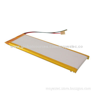 1,500mAh Lithium Polymer Battery, Used for Security Equipment and Intelligent Instrument